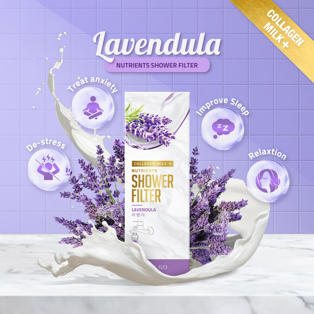 RW Collagen Milk+ Nutrients Shower Filter vs Nutrients Shower Filter