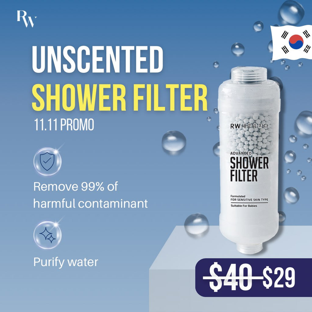 Advanced Unscented Shower Filter