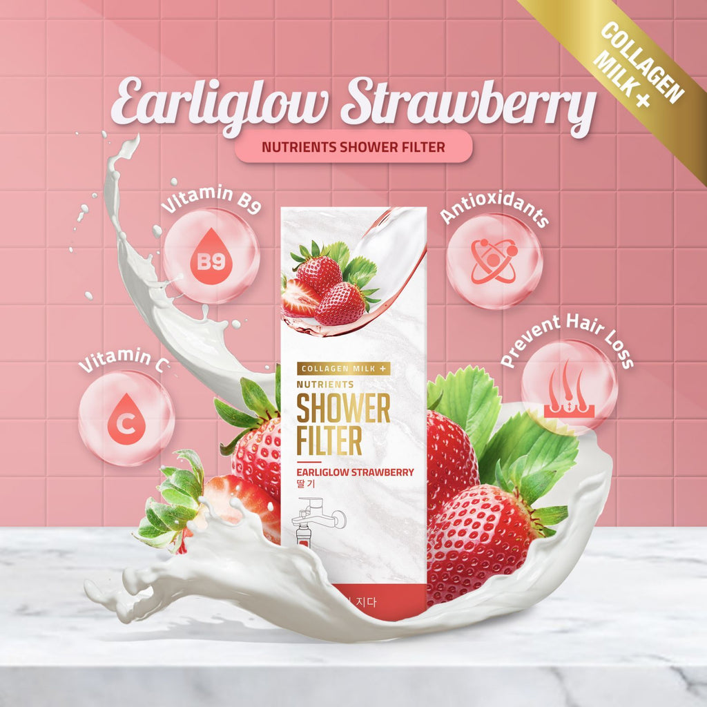 Collagen Milk Shower filter Subscription (3 Filters Per Quarter)